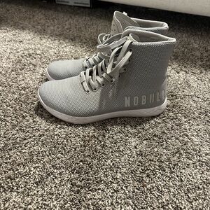 NOBULL Light Gray High-Top Sneakers